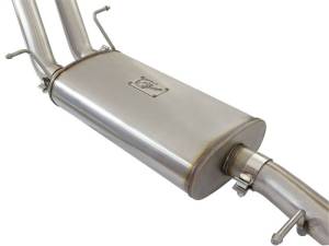 aFe - aFe MACH Force-Xp 3in CB SS Dual Exhaust w/Polished Tips 09-16 GM Silverado/Sierra 4.3L/4.8L/5.3L - 49-44071-P - Image 5