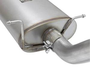 aFe - aFe MACHForce XP Exhausts Cat-Back Black Tip 09-17 GM Silverado 1500 4.3/5.3L RegCab SB/LB - 49-44072-B - Image 3