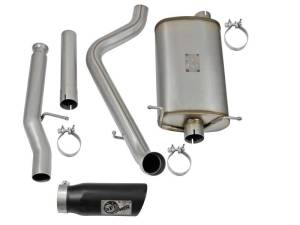 aFe - aFe MACHForce XP Exhausts Cat-Back Black Tip 09-17 GM Silverado 1500 4.3/5.3L RegCab SB/LB - 49-44072-B - Image 8