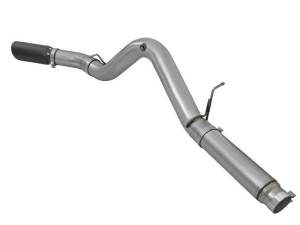 aFe - aFe LARGE Bore HD 5in Exhausts DPF-Back SS w/ Black Tips 16-17 GM Diesel Truck V8-6.6L (td) LML/L5P - 49-44081-B - Image 5