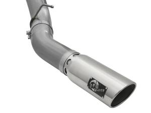 aFe - aFe LARGE Bore HD 5in Exhausts DPF-Back SS w/ Pol Tips 16-17 GM Diesel Truck V8-6.6L (td) LML/L5P - 49-44081-P - Image 3