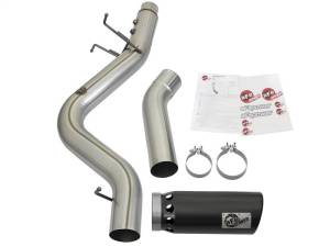 aFe - aFe LARGE BORE HD 5in 409-SS DPF-Back Exhaust w/Black Tip 2017 GM Duramax V8-6.6L (td) L5P - 49-44085-B - Image 6