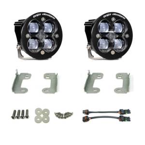 Baja Designs Wrangler JK Rubicon Squadron-R Fog Light & Fog Pocket Kit - 447621