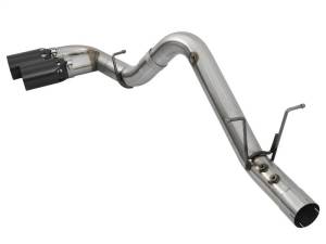 aFe - aFe Victory Series 4in 409-SS DPF-Back Exhaust w/ Dual Black Tips 2017 GM Duramax V8-6.6L(td) L5P - 49-44089-B - Image 7