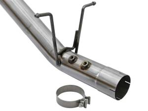 aFe - aFe Victory Series 4in 409-SS DPF-Back Exhaust w/ Dual Polished Tips 2017 GM Duramax V8-6.6L(td) L5P - 49-44089-P - Image 3