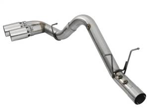 aFe - aFe Victory Series 4in 409-SS DPF-Back Exhaust w/ Dual Polished Tips 2017 GM Duramax V8-6.6L(td) L5P - 49-44089-P - Image 7