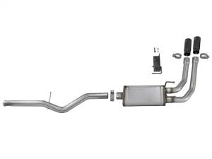 aFe - aFe Rebel Series 3in to 2.5in 409 SS Cat-Back Exhaust w/ Black Tips 09-18 GM Silverado/Sierra 5.4L - 49-44098-B - Image 5