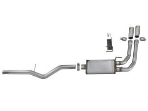 aFe - aFe Rebel Series 3in-2.5in 409 SS Cat-Back Exhaust 09-18 GM Silverado/Sierra 1500 V6-4.3L / V8-4.6L - 49-44098-P - Image 5