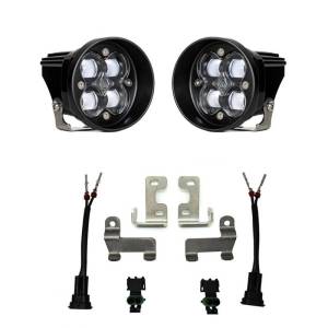 Baja Designs 2016+ Toyota RAV4 Squadron Fog Light Pocket Kit - Clear - 447703