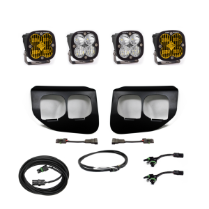 Baja Designs - Baja Designs 2020+ Ford Super Duty Fog Lights FPK Amber SAE/Pro DC Baja Designs w/Upfitter - 447737UP - Image 2