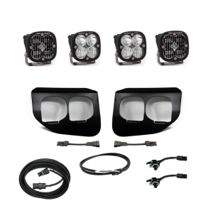 Baja Designs Ford Super Duty (20-On) Fog Lights Dual FPK SAE/Sport DC Baja Designs w/Upfitter - 447738UP