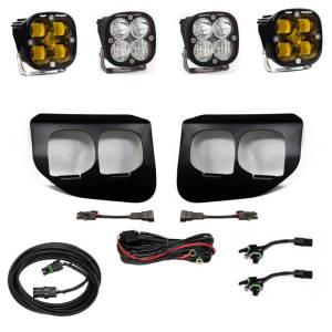 Baja Designs Ford Super Duty (20-On) Fog Lights Dual FPK Amber SAE/Sport DC Baja Designs - 447739