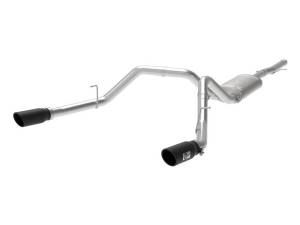 aFe Apollo GT Series 3 IN 409 SS Cat-Back Exhaust System w/ Black Tip GM Sierra 1500 09-18 - 49-44111-B