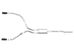 aFe - aFe Apollo GT Series 3 IN 409 SS Cat-Back Exhaust System w/ Black Tip GM Sierra 1500 09-18 - 49-44111-B - Image 2