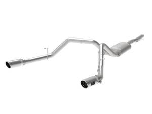 aFe Apollo GT Series 3 IN 409 SS Cat-Back Exhaust System w/ Polish Tip GM Sierra 1500 09-18 - 49-44111-P