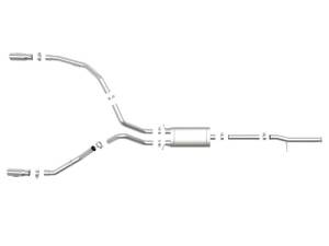 aFe - aFe Apollo GT Series 3 IN 409 SS Cat-Back Exhaust System w/ Polish Tip GM Sierra 1500 09-18 - 49-44111-P - Image 2