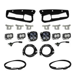 Baja Designs - Baja Designs 2021+ Ford Bronco Clear SAE Fog Pocket Kit w/Upfitter - 447761UP - Image 2