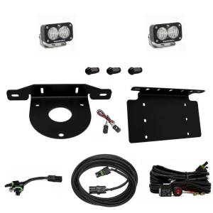 Baja Designs 2021+ Ford Bronco Dual S2 Sport W/C Reverse Kit w/Lic Plate - 447764