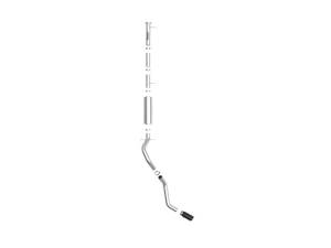 aFe - aFe Apollo GT Series 3in 409SS Cat-Back Exhaust w/ Black Tip 2020 GM 2500/3500HD V8 6.6L L8T - 49-44122-B - Image 2