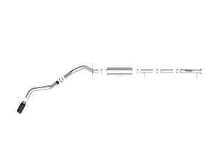 aFe - aFe Apollo GT Series 3in 409SS Cat-Back Exhaust w/ Black Tip 2020 GM 2500/3500HD V8 6.6L L8T - 49-44122-B - Image 3