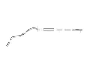 aFe - aFe Apollo GT Series 3in 409SS Cat-Back Exhaust w/ Polished Tip 2020 GM 2500/3500HD V8 6.6L L8T - 49-44122-P - Image 3