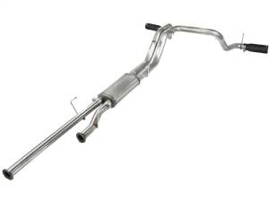 aFe - aFe MACHForce XP 2-1/2in to 3in 409 SS Cat-Back Exhaust w/ Black Tips 10-17 Toyota Tundra V8 5.7L - 49-46014-B - Image 3