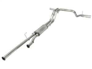 aFe - aFe MACHForce XP 2-1/2in to 3in 409 SS Cat-Back Exhaust w/ Polished Tips 10-17 Toyota Tundra V8 5.7L - 49-46014-P - Image 4