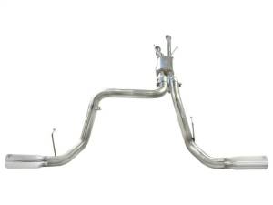 aFe - aFe MACHForce XP 2-1/2in to 3in 409 SS Cat-Back Exhaust w/ Polished Tips 10-17 Toyota Tundra V8 5.7L - 49-46014-P - Image 5