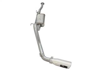 aFe - aFe MACH Force XP 2.5in Cat-Back Stainless Steel Exhaust w/Polished Tip Toyota Tacoma 13-14 2.7L - 49-46024-P - Image 4