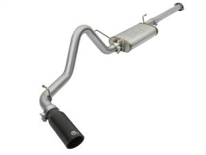 aFe MACHForce XP Cat Back SS Exhausts  Black Tips 05-12 Toyota Tacoma L4-2.7L - 49-46031-B