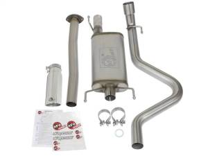 aFe - aFe MACH Force XP Cat-Back Stainless Steel Exhaust Syst w/Polished Tip Toyota Tacoma 05-12 L4-2.7L - 49-46031-P - Image 7