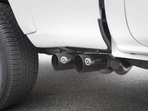 aFe - aFe Rebel Exhausts Cat-Back SS 16 Toyota Tacoma V6-3.5L w/ Black Tips - 49-46032-B - Image 3