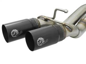 aFe - aFe Rebel Exhausts Cat-Back SS 16 Toyota Tacoma V6-3.5L w/ Black Tips - 49-46032-B - Image 4