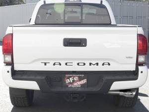 aFe - aFe MACH Force-Xp 2-1/2in 304 SS Cat-Back Exhaust w/ Polished Tips 2016+ Toyota Tacoma 2.7L/3.5L - 49-46042-P - Image 3