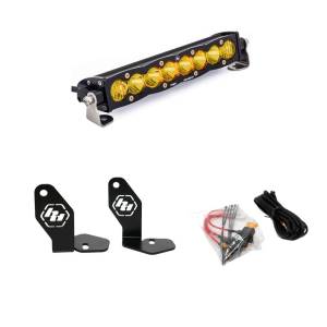 Baja Designs - Baja Designs Polaris Pro-R S8 10in Hood Mount Kit - Amber - 448102 - Image 2