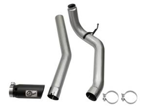 aFe - aFe LARGE Bore HD DPF-Back SS Exhaust w/ Black Tip 2016 Nissan Titan XD V8-5.0L (td) - 49-46113-B - Image 8