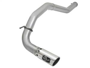 aFe LARGE Bore HD Exhausts 4in DPF-Back SS-409 2016 Nissan Titan XD V8-5.0L CC/SB (td) - 49-46113-P