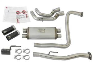 aFe - aFe Rebel Series 3in 409 SS Cat-Back Exhaust w/ Black Tips 04-15 Nissan Titan V8 5.6L - 49-46124-B - Image 4