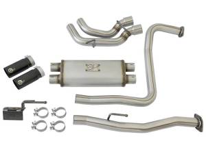 aFe - aFe Rebel Series 3in 409 SS Cat-Back Exhaust w/ Black Tips 04-15 Nissan Titan V8 5.6L - 49-46124-B - Image 9