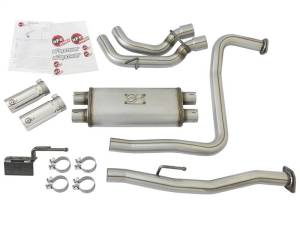 aFe - aFe Rebel Series 3in SS Cat-Back Exhaust System w/ Polished Tip 04-15 Nissan Titan V8 5.6L - 49-46124-P - Image 5