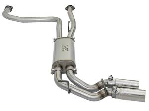 aFe - aFe Rebel Series 3in SS Cat-Back Exhaust System w/ Polished Tip 04-15 Nissan Titan V8 5.6L - 49-46124-P - Image 6