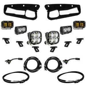 Baja Designs - Baja Designs 21-22 Ford Bronco w/Steel Bumper S2 SAE Pro Fog Pocket Light Kit - Amber - 448179 - Image 2