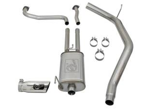 aFe - aFe MACH Force-Xp 2-1/2in Cat-Back Exhaust System w/ Polished Tip 16-17 Nissan Titan XD V8 5.6L - 49-46125-P - Image 8