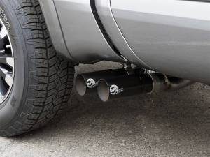 aFe - aFe POWER Rebel Series 2-1/2in 409 SS Cat Back Exhaust w/ Black Tips 16-17 Nissan Titan V8 5.6L - 49-46126-B - Image 3