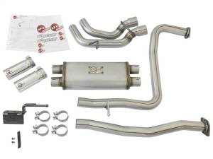 aFe - aFe POWER Rebel Series 2-1/2in 409 SS Cat Back Exhaust w/ Polished Tips 16-17 Nissan Titan V8 5.6L - 49-46126-P - Image 6