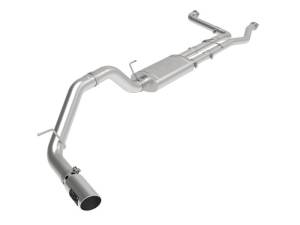 aFe MACHForce XP Exhausts Cat-Back SS-409 Nissan Titan XD 16-19 V8-5.6L - Polished Tip - 49-46135-P