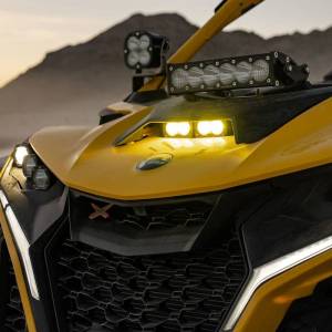 Baja Designs - Baja Designs 2024+ Can-Am Maverick R S2 Pro Hood Light Kit - 448208 - Image 3