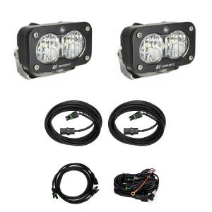 Baja Designs 23-24 Ford F250/F350 Super Duty S2 Sport Dual Reverse Light Kit w/ Toggle - 448209