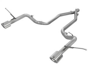 aFe MACHForce XP 14+ Jeep Grand Cherokee V6 3.0L (td) 2.5in DPF-Back 409SS Exhaust w/o Resonators - 49-46235