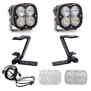 Baja Designs 2023+ Ford F-250/350 Super Duty XL Pro A-Pillar LED light Kit w/ Upfitter Harness - 448211UP